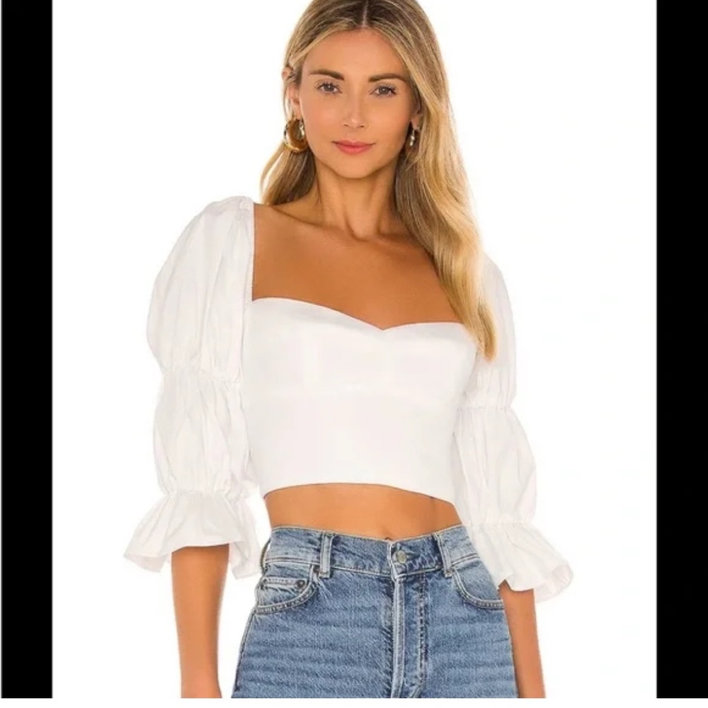 Amanda Uprichard Tia Top